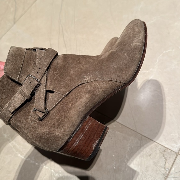 YSL Suede ankle boots - Picture 5 of 5